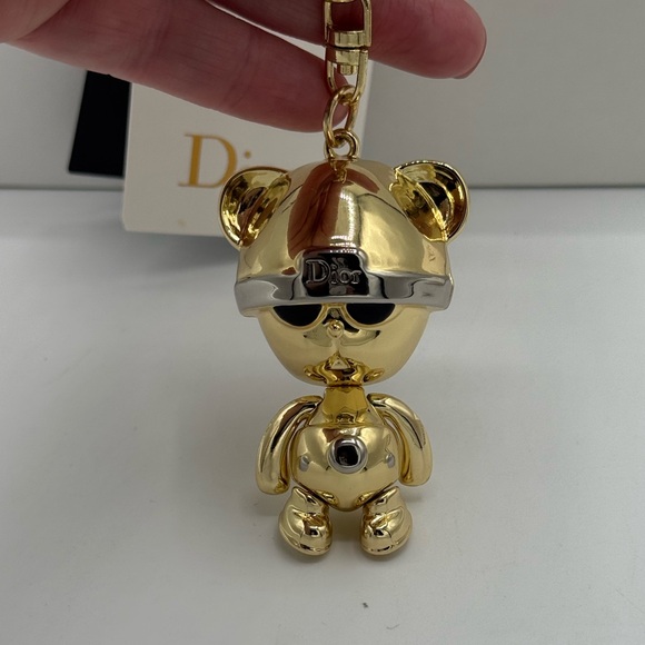 Christian Dior Inlex Bear VIP Keychain Bag Charm ✨NWT & Box! - Picture 1 of 14